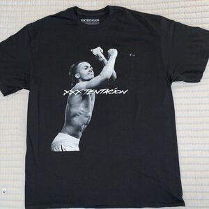 XXXTentacion Black & White Photo Men's Short Sleeve T-Shirt NEW LARGE